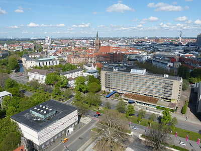 Hannover, Bassa Sassonia, centro storico, architettura, Germania, mattone gotico, storicamente