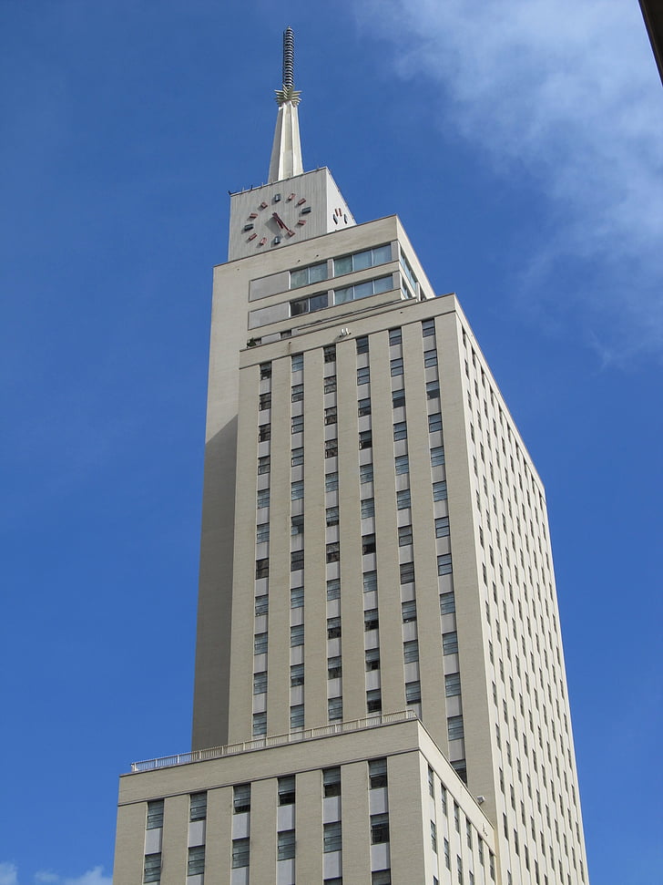 edificis, Torre del rellotge, Dallas, Centre, ciutat, arquitectura, Texas