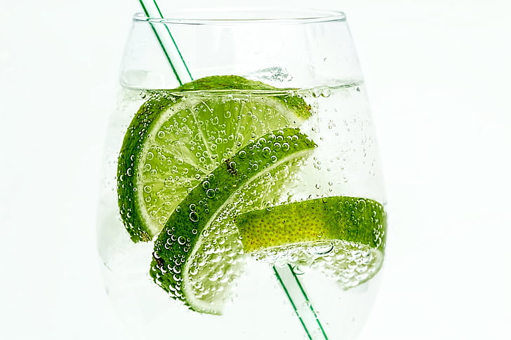 alcool, bar, Beverage, agrumes, club soda, cocktail, froide