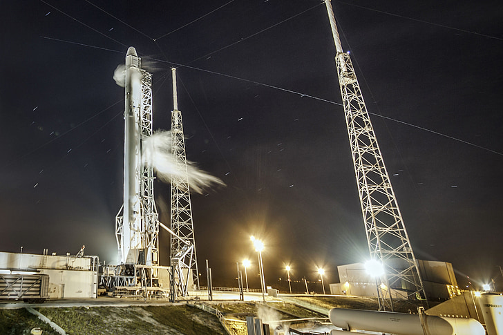 foguete, voo, SpaceX