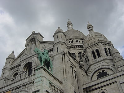 Paříž, Francie, Svatá, posvátné srdce, kostel