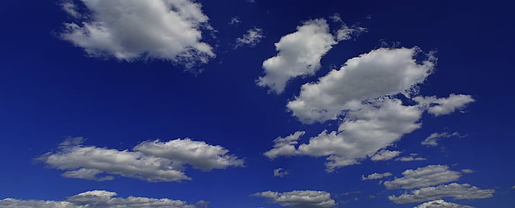 neba, Sky, oblaky, modrá