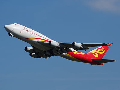 boeing 747, yangtze river express, jumbo jet, aircraft, airplane, airport, transportation