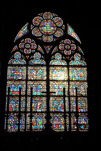 Frankreich, Paris, Kirche, Detail, Innenraum, Kreuz, Religion