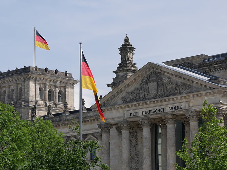 Reichstag, Berlin, tetőablak (kupola), kormány, szövetségi kormány, kormányzati negyed, tőke