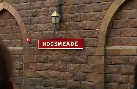 Hogsmeade, raudteejaam, Universal studios, Orlando, Harry potter