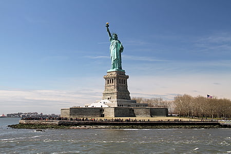 New york, Manhattan, anıt, Kentsel, Simgesel Yapı, New york skyline, New york city
