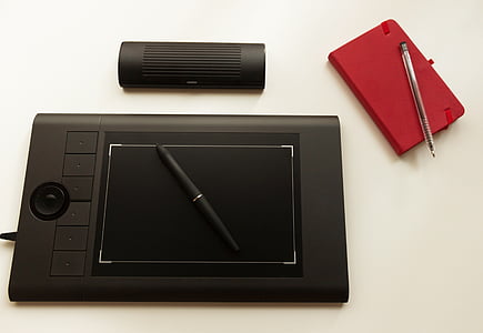 gráficos, desenho, projeto, tablete gráfico, Tablet, caneta, caneta digitalizadora