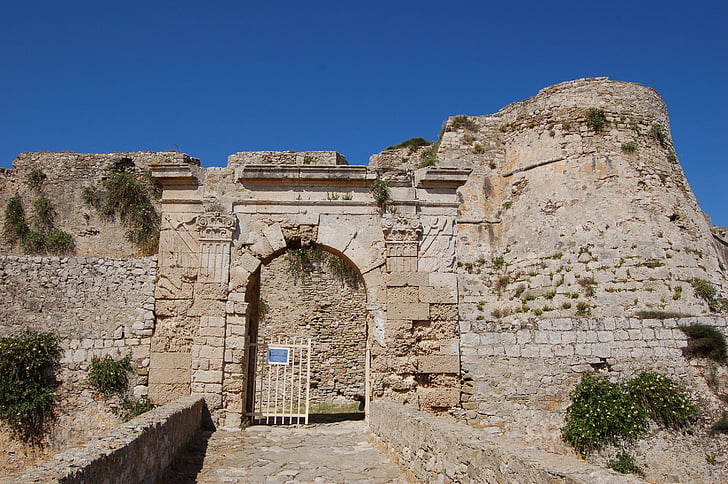 Methoni, Grécia, Castelo, arquitetura, história, Arqueologia, antiga