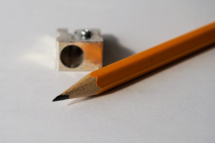 pencil, pencil sharpener, tips on, leave, office accessories, pen, spitzer