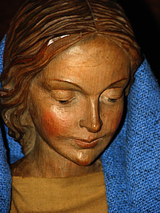 Maria, Santon, drevo, Svätý, vyrezávané, krása, krásny