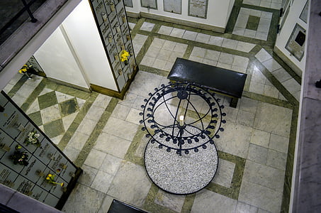 kolumbarium, kościół Gustawa Wazy, Kościół, Wnętrze, Sztokholm