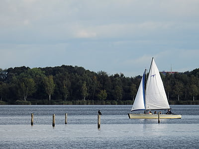 boot, ship, sailing boat, water, lake, north sea, holland