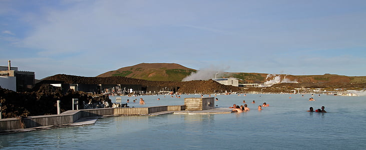 sinine laguun, Reykjavik, Island, maasoojus, Spa