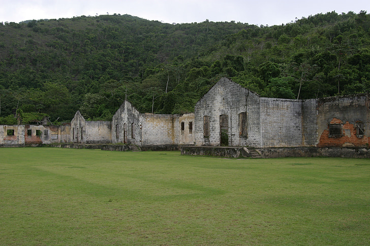 Presidio, terk edilmiş, eski, çürüme, Sao sebastiao, ıssız, mimari