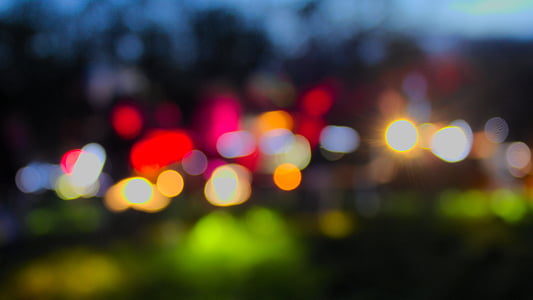 background, lights, out of focus, night, evening, shadow, light effects