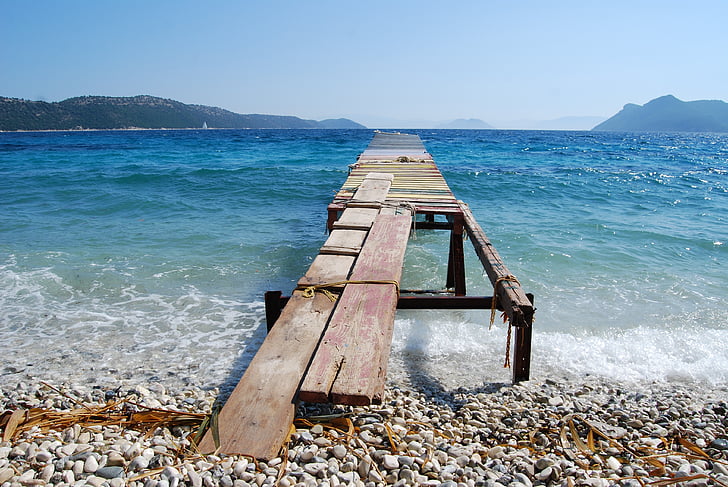 water, ocean, shoreline, greece, vacation, sea, summer