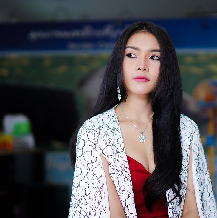 Miss Thaiföld gyönyörű, a7r mark 2, csodálatos Thaiföld