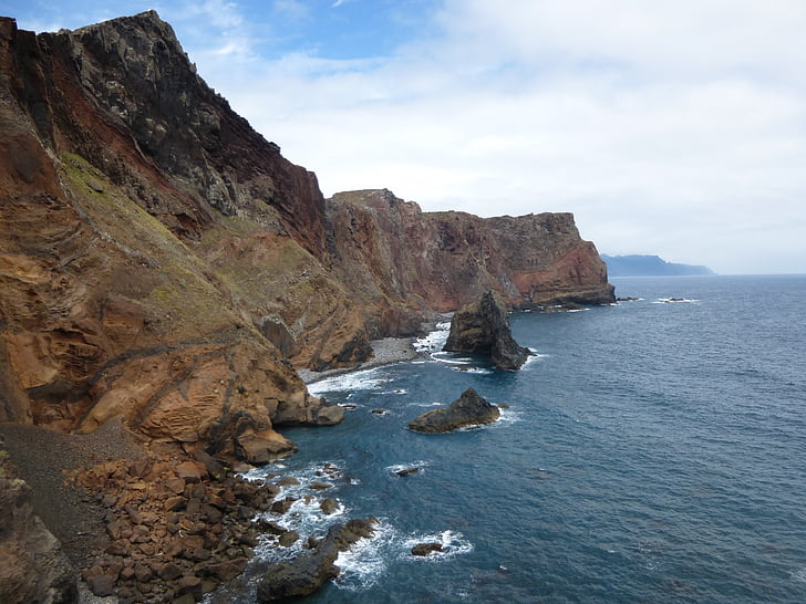 Madeira, montañas volcánicas, vacaciones, senderismo