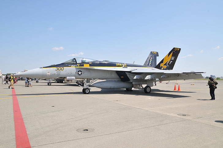 fighter, the super hornet, atsugi, military, air Vehicle, armed Forces, fighter Plane