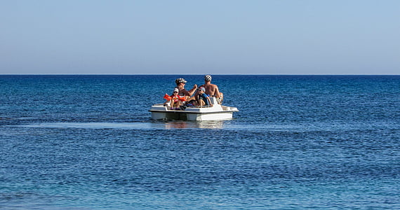 cyprus, sea bike, pedalling, leisure, fun, tourism, holiday