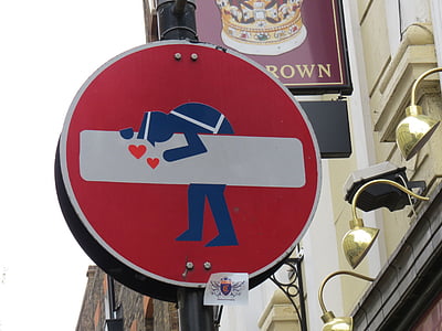 Verkehrszeichen, Signalisierung, verboten, Respekt, Straßenschild, Sicherheit, Zeichen