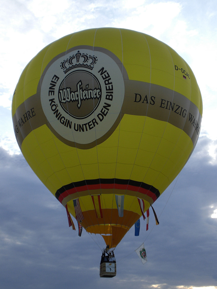 Warsteiner, karstā gaisa balons, gaisa balons