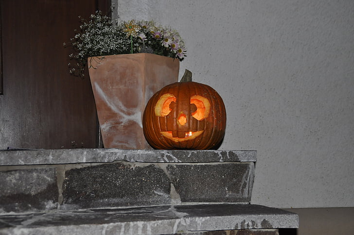 Halloween, tekvica, jeseň, 31. októbra