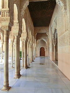 Alhambra, nasridenpalast, Tây Ban Nha, Andalusia, Granada, di sản thế giới, Sân vườn