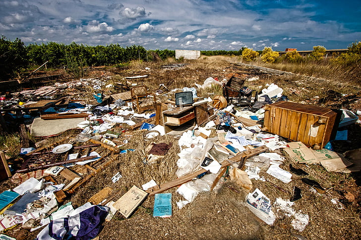 Kôš, opustenie, hovno, odpadky, Garbage Dump, Recyklácia, haldy