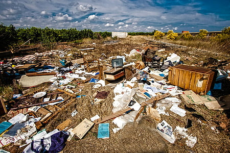 poubelle, abandon, merde, garbage, garbage Dump, recyclage, tas