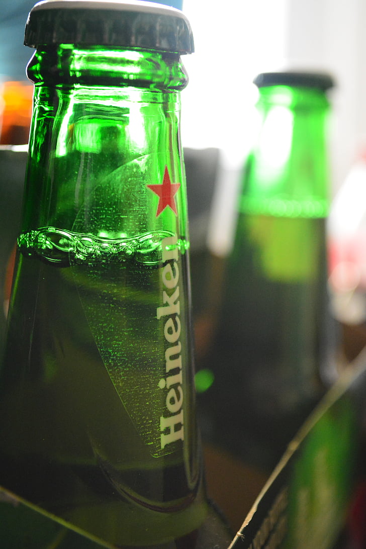 Heineken, cerveza, cervecero, botella