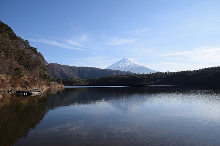 lake, scenic, reflection, natural, calm, peace, mountain