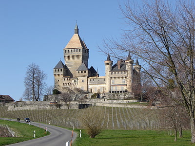 Sveits, slottet, arkitektur