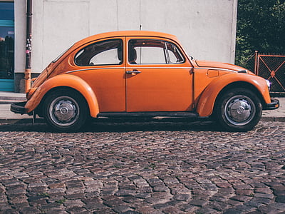 bil, Oldtimer, retro, Vintage, Volkswagen, Volkswagen beetle, VW