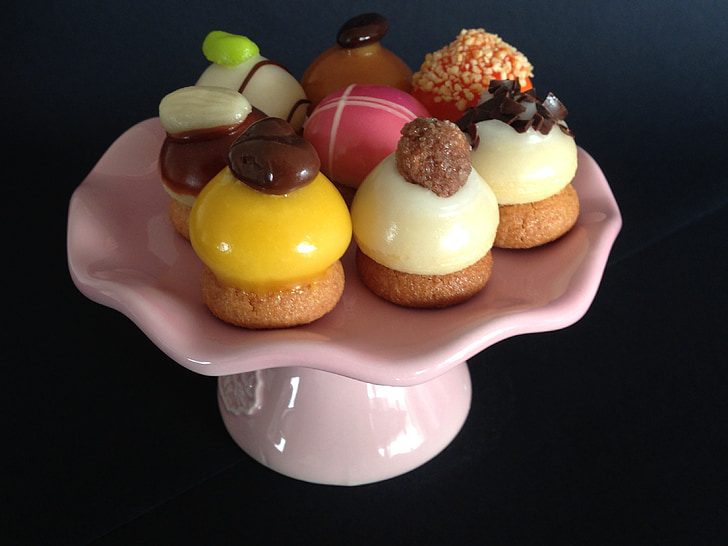 petit glace, sweets, etagere, desertsweets, cakes, small, cookie