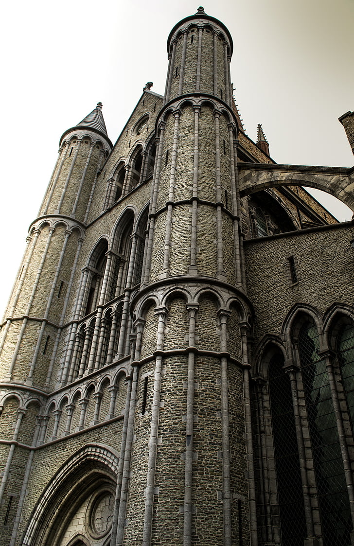 Brugge, Belgia, rakennukset, keskiajalla, historia, Flanders, arkkitehtuuri