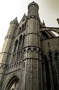 Brugia, Belgia, budynki, Średniowiecze, Historia, Flanders, Architektura