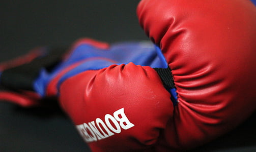 boxing gloves, gloves, boxing, sports, martial arts, sport, red