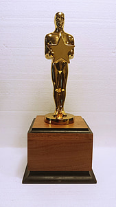 oscars, Oscar, prisen, Studio, Vis, svart, moderne