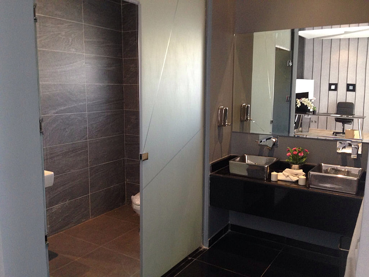 vonios kambarys, Pagrindinis puslapis, kriauklės, tualetas, interjeras, kriauklė, dizainas