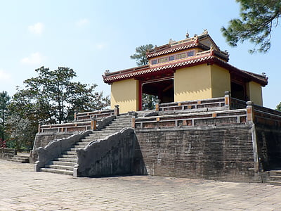 Vietnam, booed, Citadel, Imperial palace, Pavilion, linna teenetemärgi
