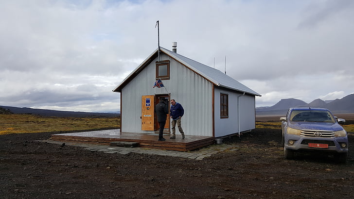 cabine, IJsland, huis, Cottage, hut, Noordse, reizen