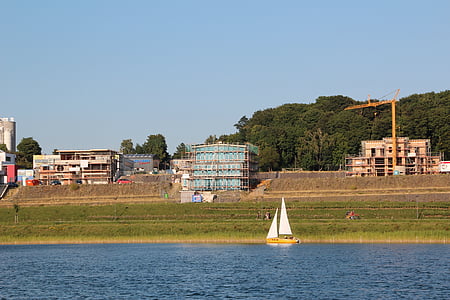 Dortmund, Jezioro Phoenix, działki niezabudowane, Konstrukcja sekcji, Żuraw