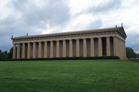 Parthenon, Park, arkitektur, Centennial park, Nashville, turism, stil