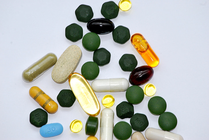 medication, pills, food supplements