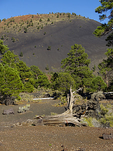 Wupatki, Сънсет кратера, Аризона, САЩ, вулкан, пейзаж, природата