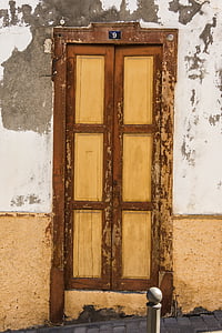 porta, objectiu, antiga porta, fusta, l'entrada de casa, l'entrada, porta principal