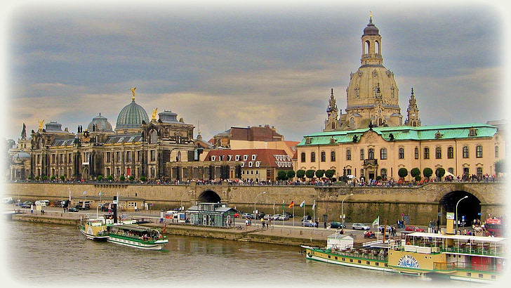 Dresden, Frauenkirche, cerkev, Nemčija, Frauenkirche dresden