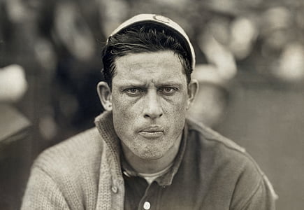 Портрет, Эд Уолш, Чикаго Белого Сокс, Высшая Лига бейсбол питчер, человек, бейсбол, 1911